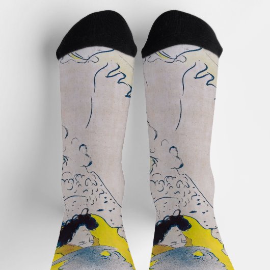 Toulouse-Lautrec - Troupe de Mlle Eglantine Socken (Oben)