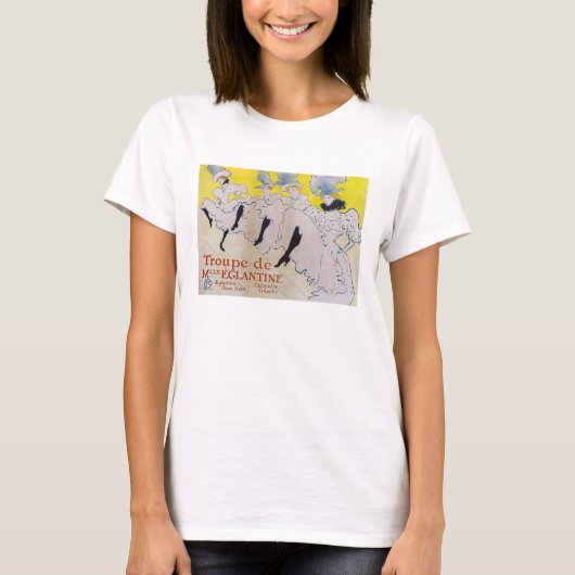 Toulouse-Lautrec - Troupe de Mlle Eglantine T-Shirt (Vorderseite)