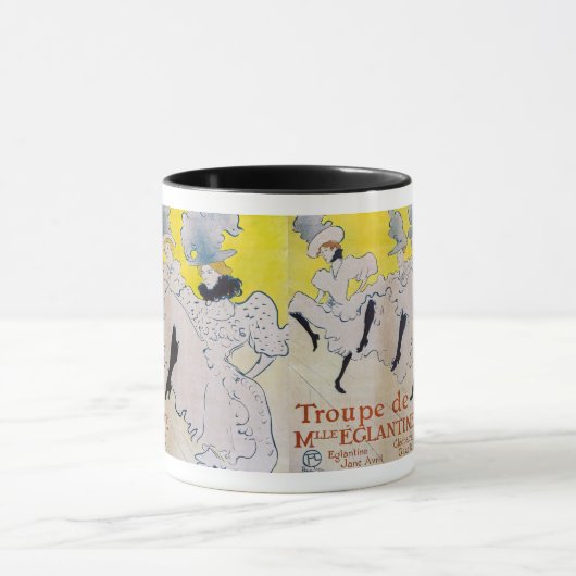 Toulouse-Lautrec - Troupe de Mlle Eglantine Tasse (Zentrum)