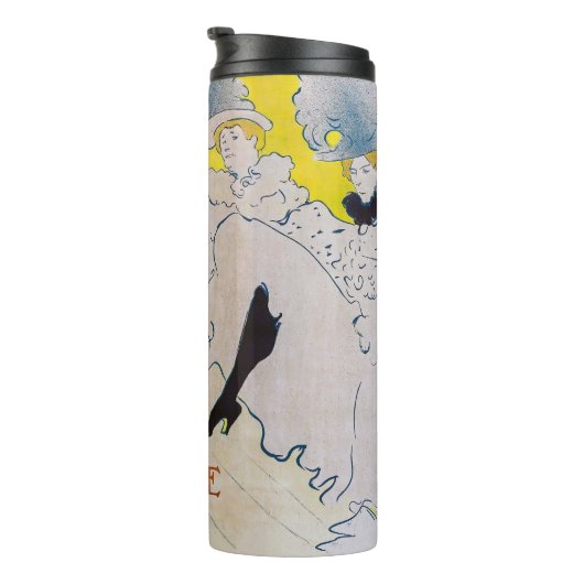 Toulouse-Lautrec - Troupe de Mlle Eglantine Thermosbecher (Nach rechts gedreht)