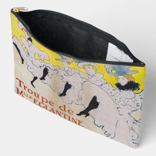 Toulouse-Lautrec - Troupe de Mlle Eglantine Zubehörtasche (Offen)