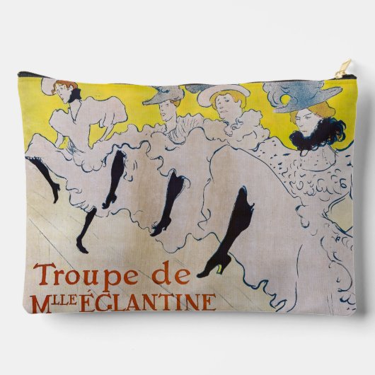 Toulouse-Lautrec - Troupe de Mlle Eglantine Zubehörtasche (Rückseite)
