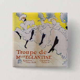 Toulouse-Lautrec - Truppe von Fräulein Eglantine Button