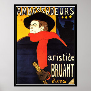 Toulouse-Lautrec Vintage-Plakat Poster