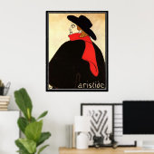 toulouse lautrec vintage poster (Heimbüro)