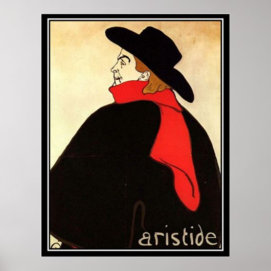 toulouse lautrec vintage poster (Vorne)
