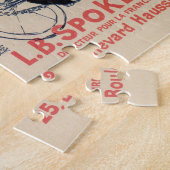 Toulouse-Lautrec-Vintage Radwerbung Puzzle (Seite)