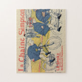Toulouse-Lautrec-Vintage Radwerbung Puzzle (Vertikal)