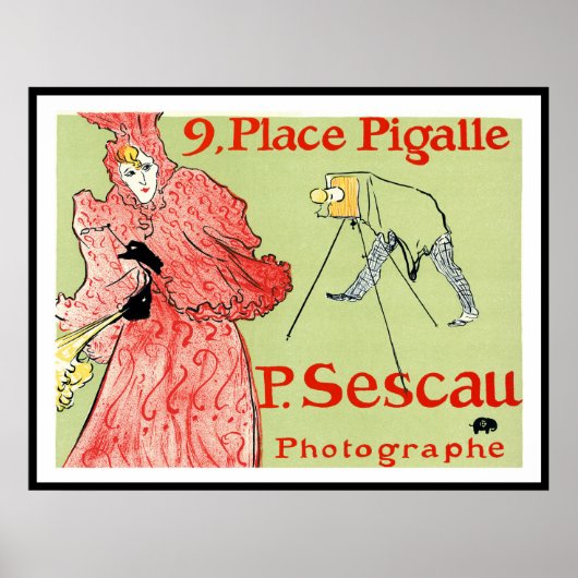 Toulouse-Lautrec Werbeplakat Printwerbung Poster (Vorne)