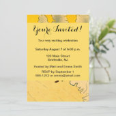 Toulouse Lautrec Yellow Dancing Girl Poster Einladung (Stehend Vorderseite)