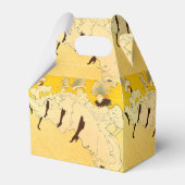 Toulouse Lautrec Yellow Dancing Girl Poster Geschenkschachtel (Vorderseite)