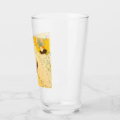 Toulouse Lautrec Yellow Dancing Girl Poster Glas (Links)