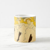Toulouse Lautrec Yellow Dancing Girl Poster Kaffeetasse (Mittel)