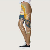 Toulouse-Lautrec - Yvette Guilbert Singing Leggings (Links)