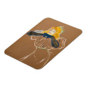 Toulouse-Lautrec - Yvette Guilbert Singing Magnet (Linke Seite)