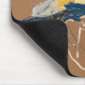 Toulouse-Lautrec - Yvette Guilbert Singing Mousepad (Ecke)