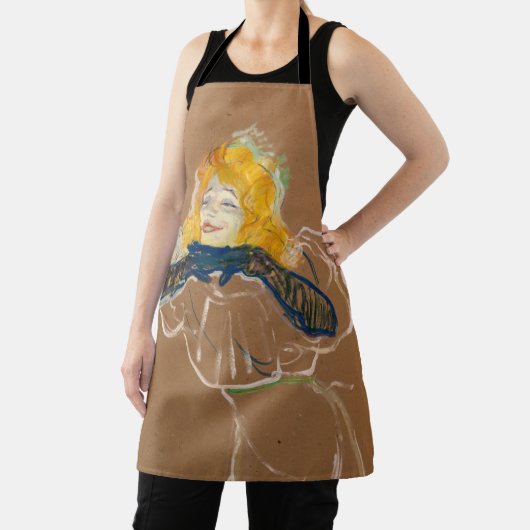 Toulouse-Lautrec - Yvette Guilbert Singing Schürze (InSitu)