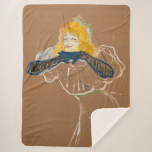 Toulouse-Lautrec - Yvette Guilbert Singing Sherpadecke