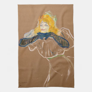 Toulouse-Lautrec - Yvette Guilbert singt Geschirrtuch