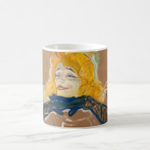 Toulouse-Lautrec - Yvette Guilbert singt Kaffeetasse