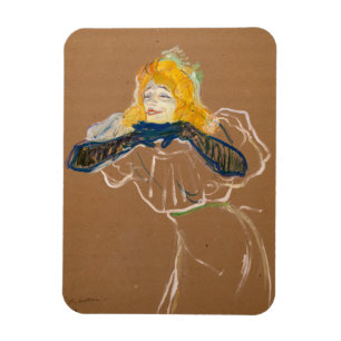Toulouse-Lautrec - Yvette Guilbert singt Magnet