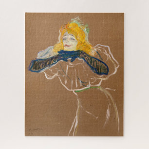 Toulouse-Lautrec - Yvette Guilbert singt Puzzle