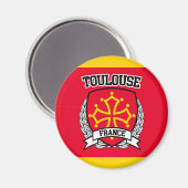 Toulouse Magnet (Vorderseite/Rückseite)