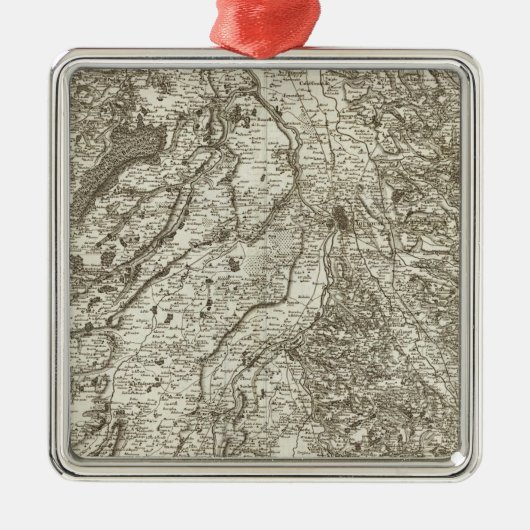 Toulouse Silbernes Ornament (Vorne)
