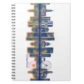 Toulouse Skyline Notizblock (Vorderseite)