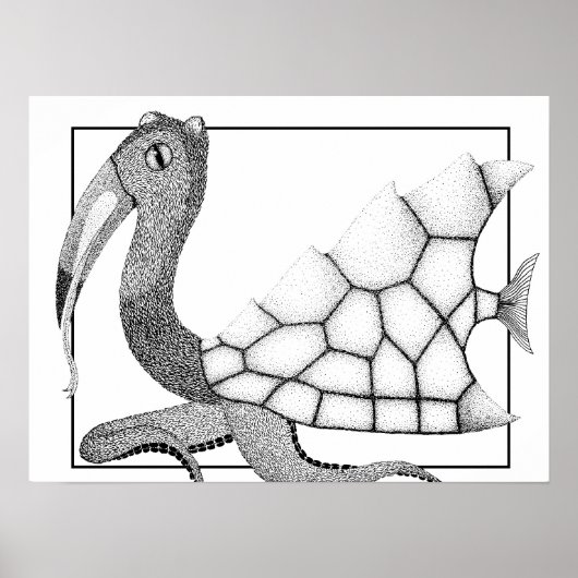 Toumingo, Druck Poster (Vorne)