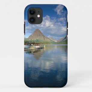 Tour Boat Docked at Two Medicine Lake in Glacier Case-Mate iPhone Hülle