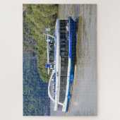 Tour boat, Rhein River, Deutschland Puzzle (Vertikal)