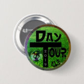 Tour Clevelands Lakefront Bikeway 2019 Button (Vorne & Hinten)