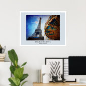 Tour de Eiffel Poster (Heimbüro)