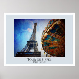 Tour de Eiffel Poster