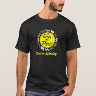 Tour de Fleece Fibre for Spinning Wheels Handspinn T-Shirt