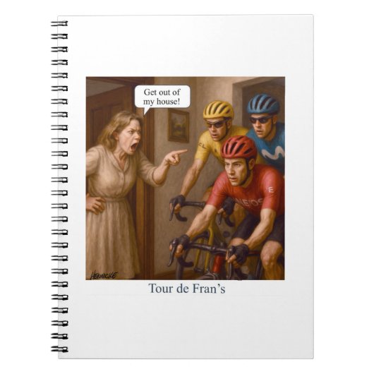 Tour de Fran’s Notizblock (Vorderseite)