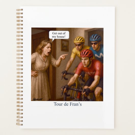 Tour de Fran’s Planer (Vorderseite)