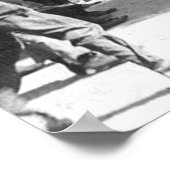 Tour de France 1903 Erste Bühne Finish in Bordeaux Poster (Ecke)