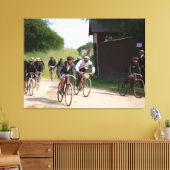 Tour de France 1903 Erster Race Color Redux Leinwanddruck (Insitu (Wohnzimmer))