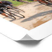 Tour de France 1903 Erster Race Color Redux Poster (Ecke)