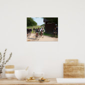 Tour de France 1903 Erster Race Color Redux Poster (Küche)