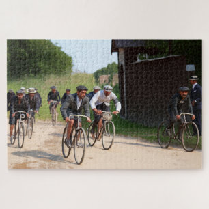 Tour de France 1903 Erster Race Color Redux Puzzle