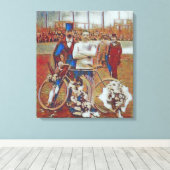 Tour De France 1903 Gewinner Maurice Garin Digital Leinwanddruck (Insitu (Holzboden))