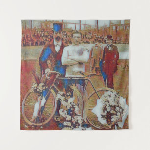 Tour De France 1903 Sieger Maurice Garin Digital Wandteppich