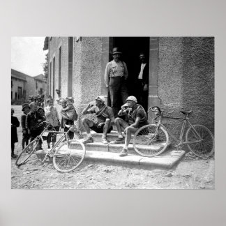Tour de France 1921 Nach der Bühne Beer Time Poster