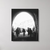 Tour de France 1928 Bühne 14 Tunnel de Galibier Leinwanddruck (Vorderseite)