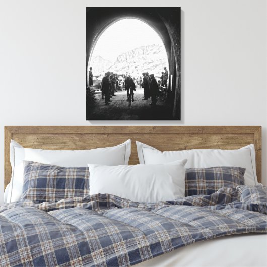 Tour de France 1928 Bühne 14 Tunnel de Galibier Leinwanddruck (Insitu (Schlafzimmer))