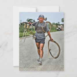 Tour de France 1928 Bühne 7 Italienisches Giusto C Postkarte