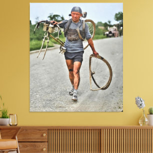 Tour de France 1928 Etappe 7 Italiener Giusto Ceru Leinwanddruck